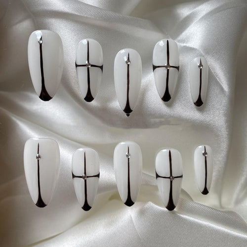 Advanced Almond French Finished Manicure