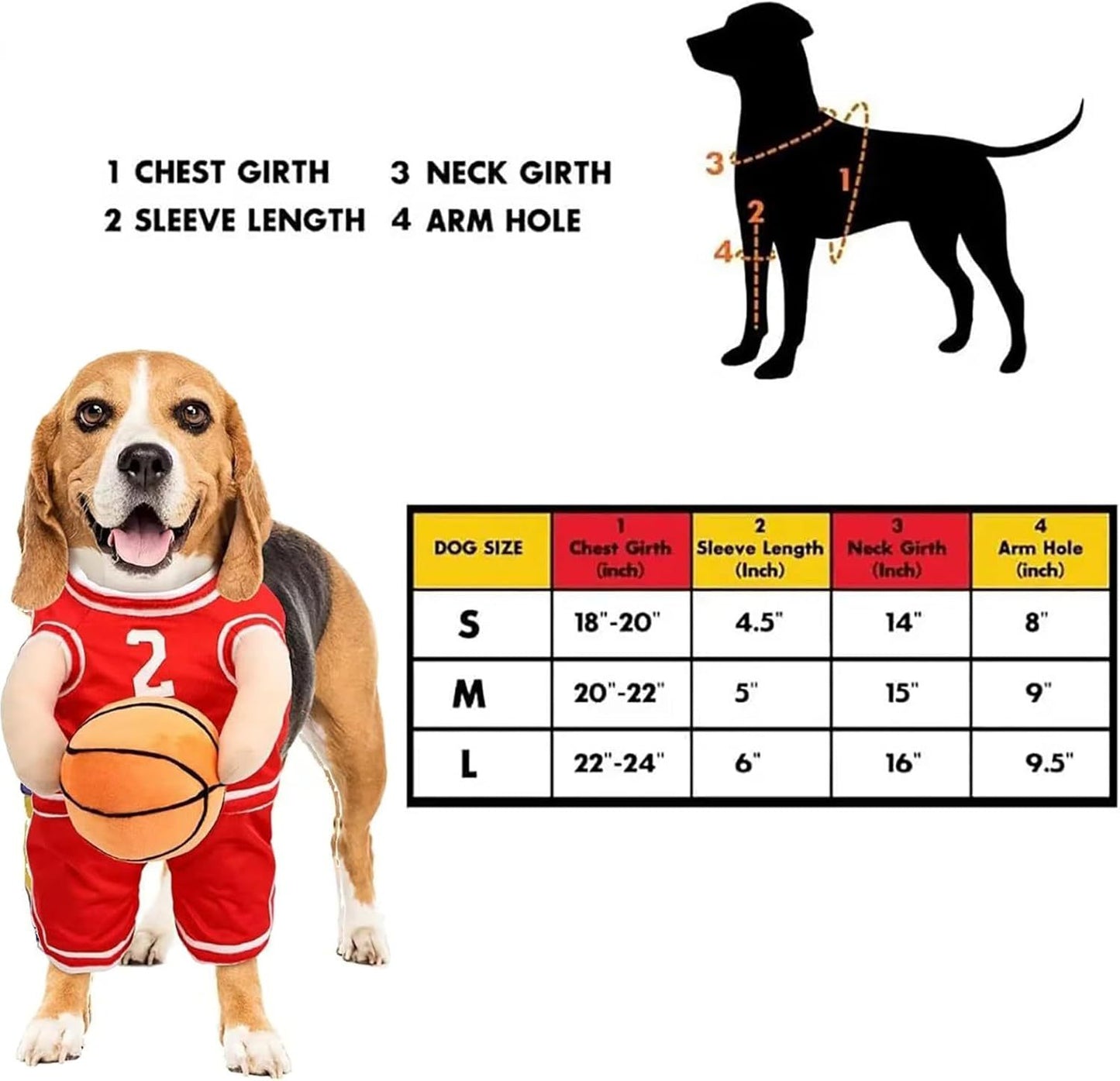 Pet Costumes Dog Basketball Player Costume Halloween