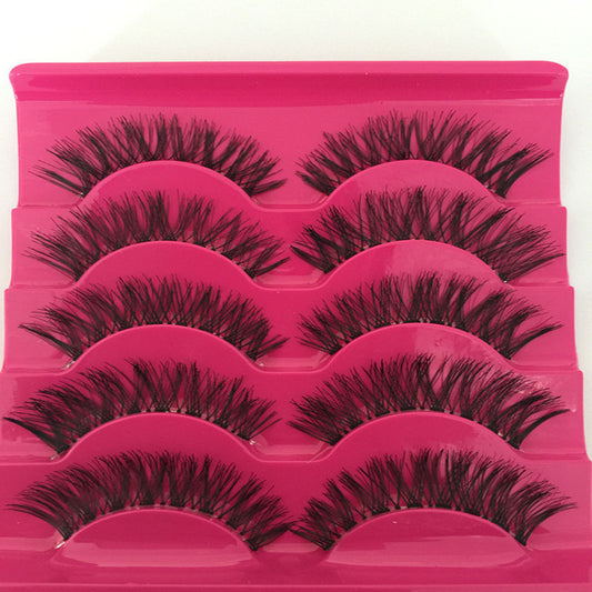 Fiber False Eyelashes Natural False Eyelashes Set