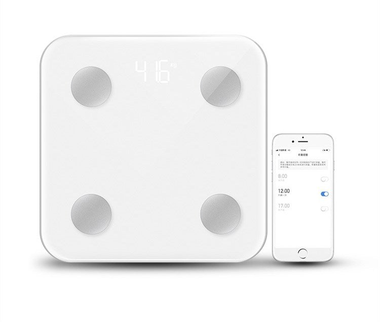 Domácí elektronická váha pro lidské inteligentní tělo s Bluetooth