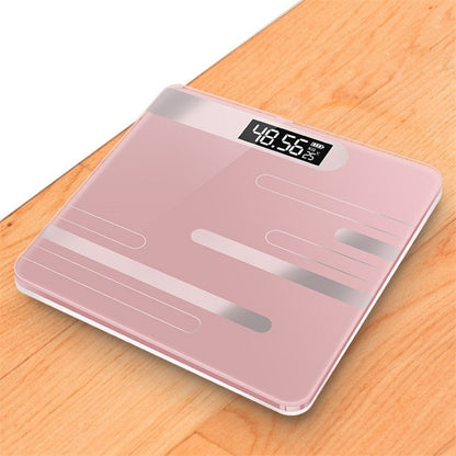 Báscula corporal de vidrio para suelo de baño Mrosaa