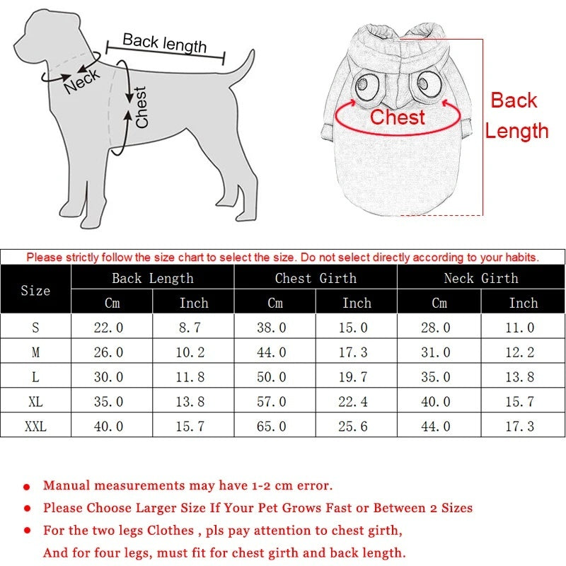 Měkké teplé kočičí oblečky pro malé psy, kočky, zábavný Halloween