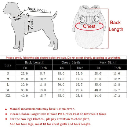 Měkké teplé kočičí oblečky pro malé psy, kočky, zábavný Halloween