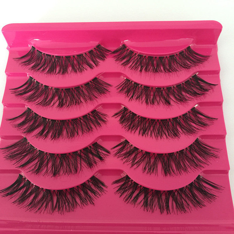 Fiber False Eyelashes Natural False Eyelashes Set