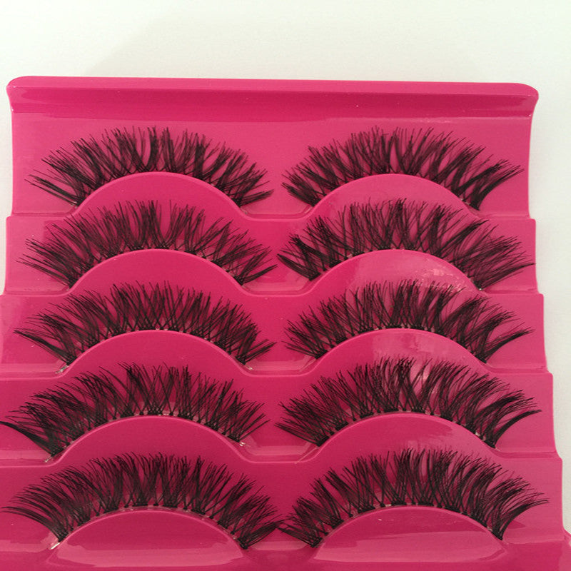 Fiber False Eyelashes Natural False Eyelashes Set