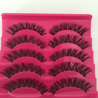 Fiber False Eyelashes Natural False Eyelashes Set