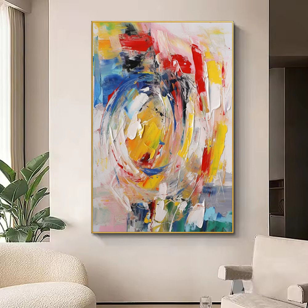 Handmade Oil Painting Canvas Wall Art Decoration Hand Painted Modern