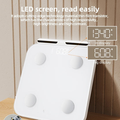 Báscula de grasa corporal profesional inteligente