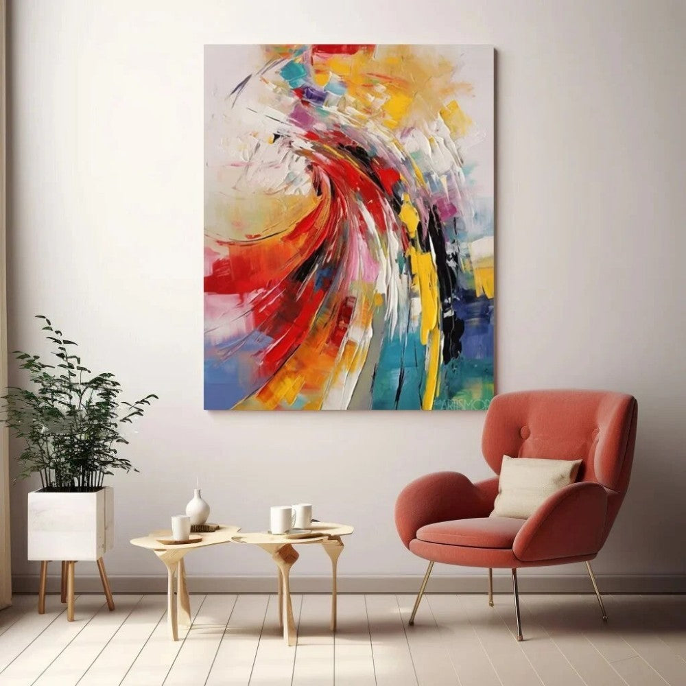 Handmade Oil Painting Canvas Wall Art Decoration Hand Painted Modern