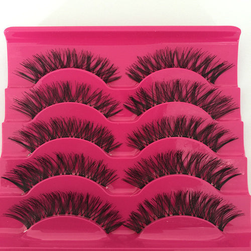 Fiber False Eyelashes Natural False Eyelashes Set