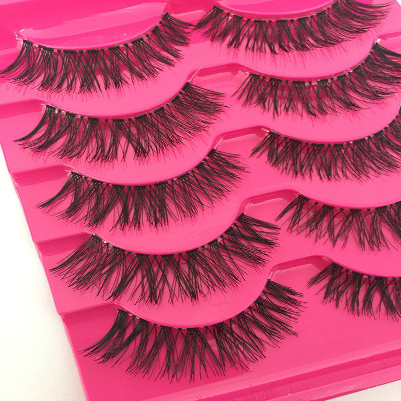 Fiber False Eyelashes Natural False Eyelashes Set