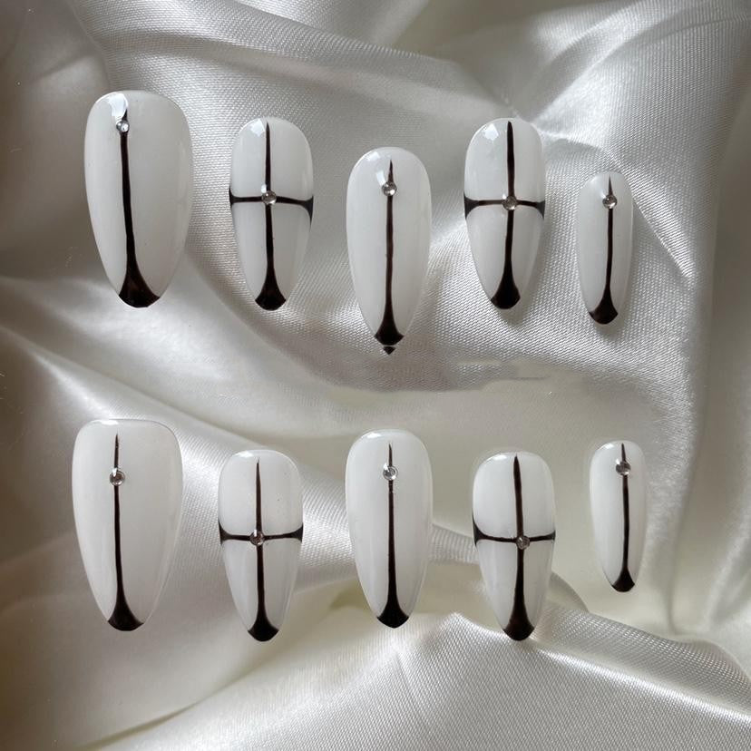 Advanced Almond French Finished Manicure