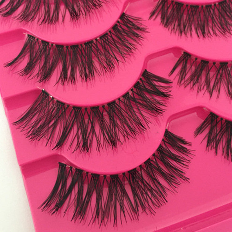 Fiber False Eyelashes Natural False Eyelashes Set